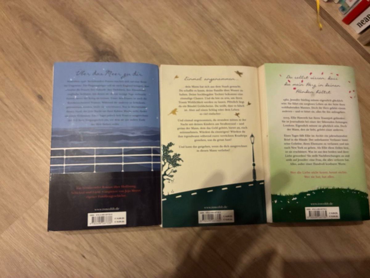 Libri: Jojo Moyes - 3 Romane – Usato da Mitlödi venduto da meyer-sabrina 1