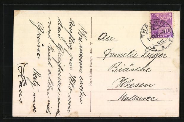 Cartoline postali: AK Greifensee, Ortspartie am Seeufer – Usato da Berlin venduto da bartko-reher 1