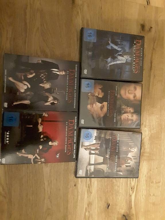 Alle DVDs: DVD Damages - komplett Staffel 1 bis 5 – Gebraucht aus Dinhard von Xspark