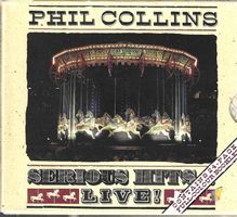 Phil Collins CD + Booklet  24 Pages - Serious Hits... Live