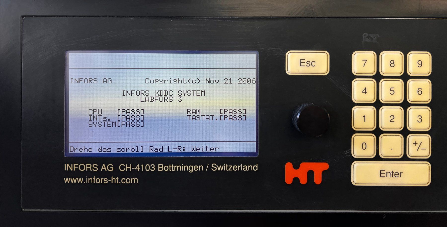 Tutte le macchine: Infors HT Labfors Bioreactor System 2.5L Vessel – Usato da Niederdorf venduto da LeptonAG_Labor 4