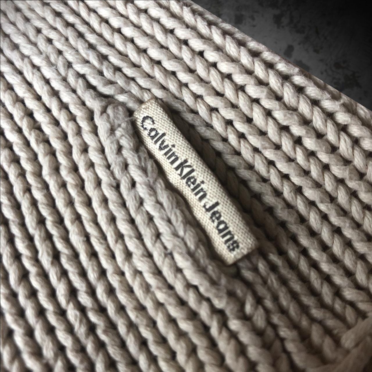 Calvin Klein Maglioni & Felpe: Pull Calvin Klein Jeans Beige Women M – Usato da Genève venduto da ang_7j7j 7