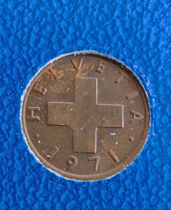 Tutti le monete: 1 Rappen 1971 – Usato da Arch venduto da coinsandmore