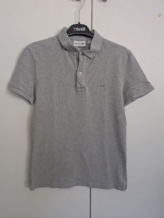 Lacoste Polo Shirt Slim Fit XS, Light Grey