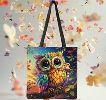 Bunte Eule Umhängetasche/Neu🦉