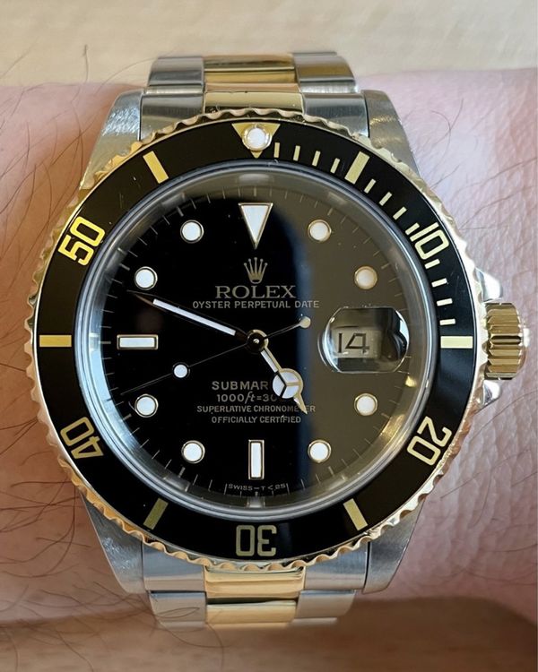 Rolex Uhren: Rolex Submariner Date Gelbgold – Gebraucht aus Hombrechtikon von LIRI-8712 2