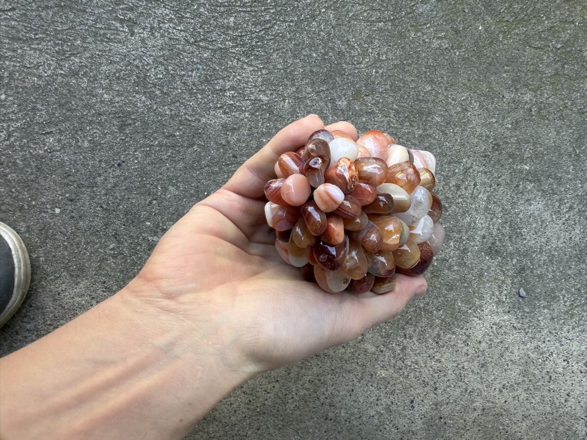 Tutte le decorazioni: Dekorative Traube aus Edelsteinen, Handarbeit – Usato da Lyss venduto da nekoreh 4
