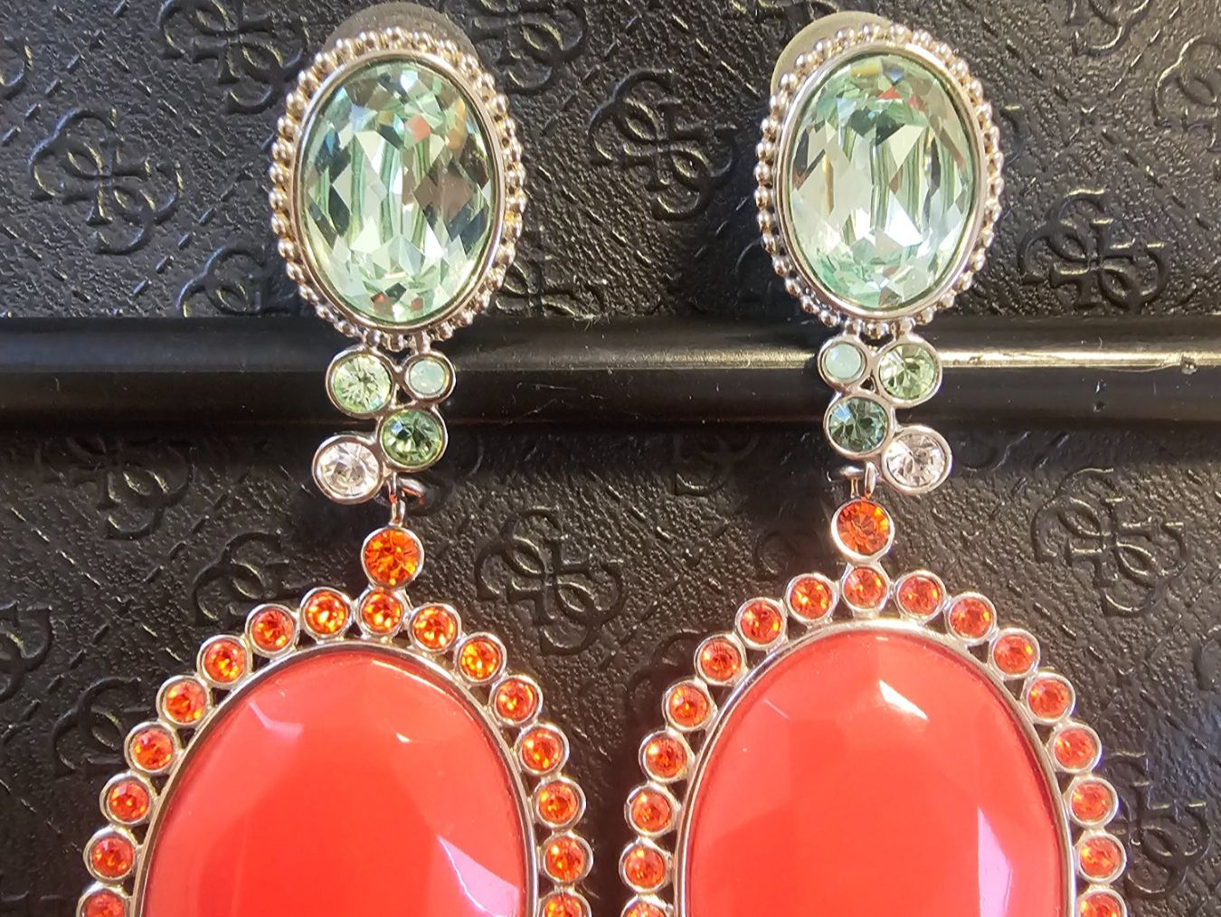 Swarovski Orecchini pendenti & Orecchini a lobo: Spezielle Ohrhänger mit Strasssteinen, Swarowski Collection – Nuovo (secondo la descrizione) da Rheineck venduto da aron012 1