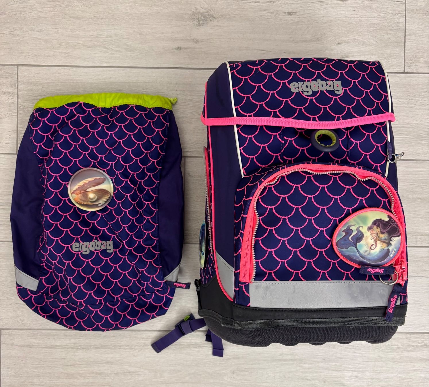 Ergobag Borse & Zaini: Ergobag Cubo Light - Schulranzen & Sportbeutel - Zustand top – Usato da Walenstadt venduto da Fcbayern7