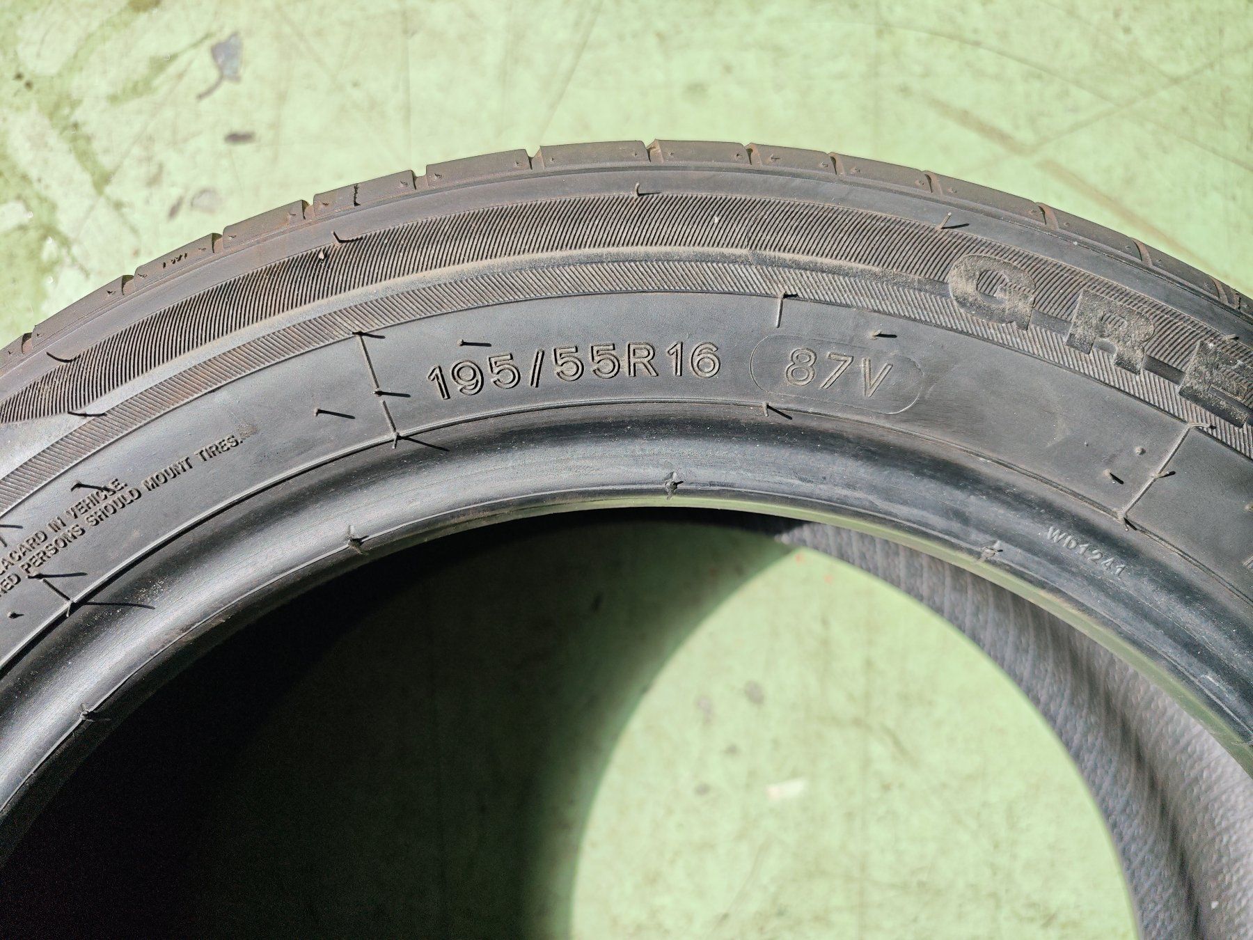 Pneus & Kompletträder: Sommerreifen 195/55R16 – Gebraucht aus Oftringen von loco_f 1