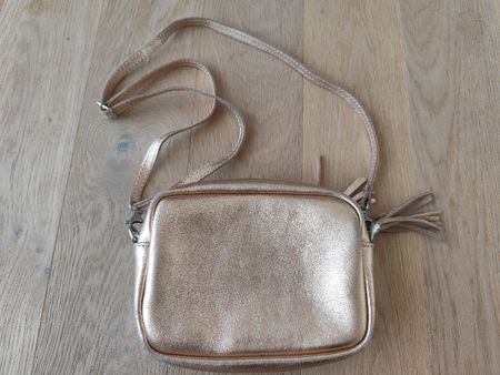 Handtasche Leder altrosa