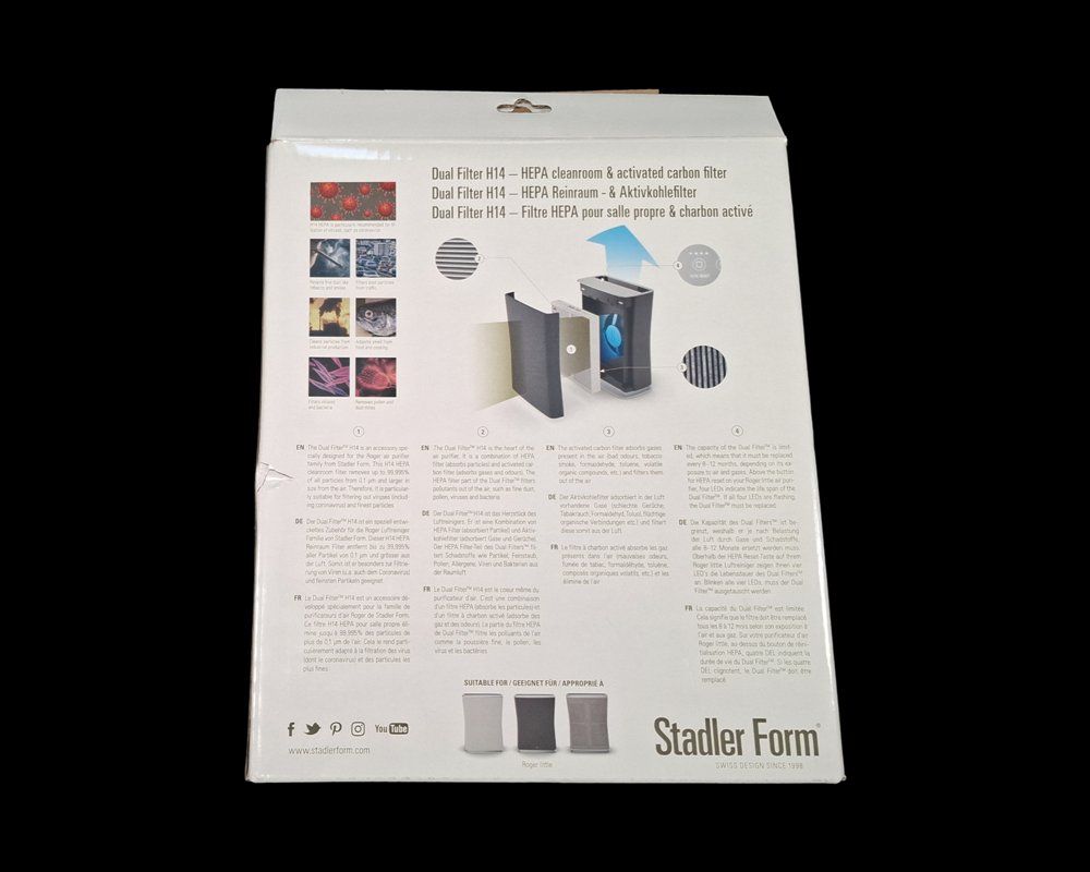 Stadler Form Ventilazione: STADLER FORM Roger Dual Filter H14 – Nuovo (secondo la descrizione) da Wil SG venduto da Restwert_Wil 1