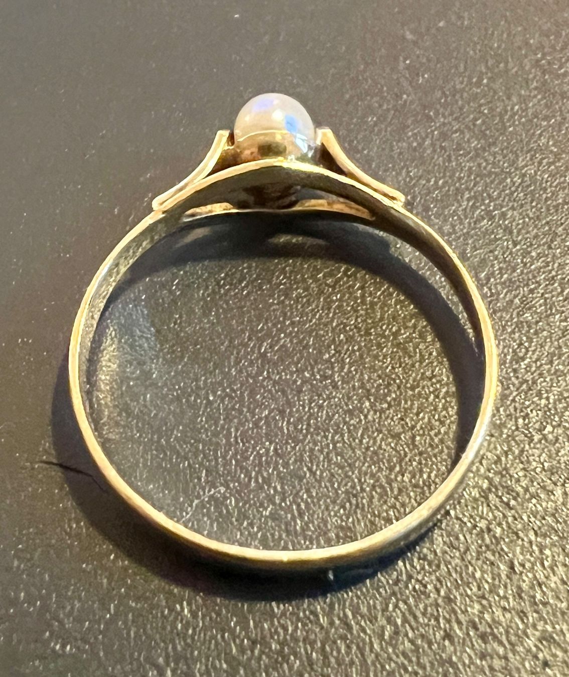 Anelli: Gold-Ring 14K mit Perle – Usato da Chur venduto da Penting1935