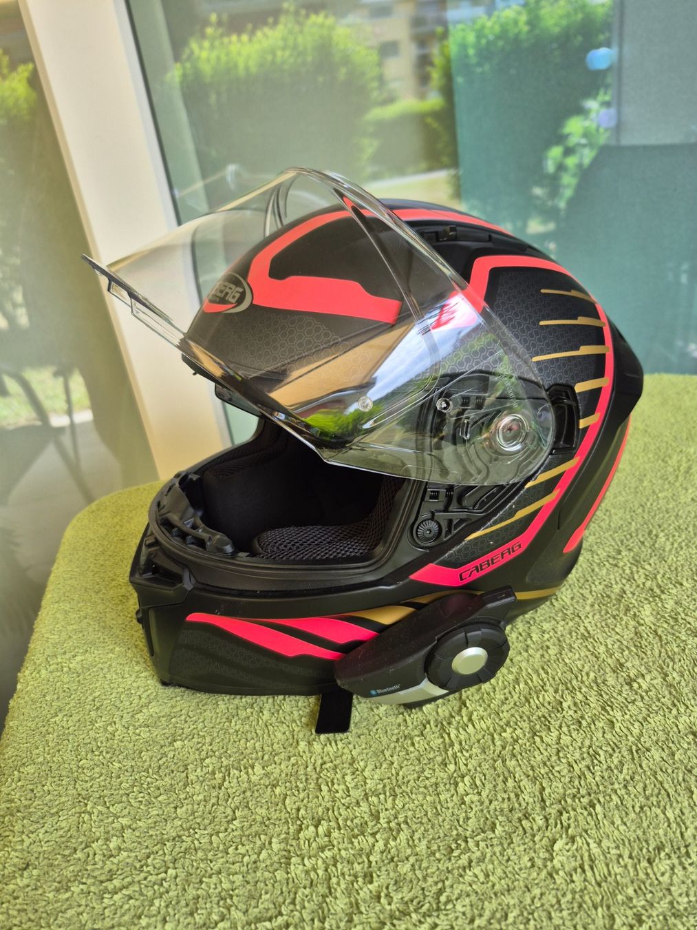 Caschi & visiere: Caberg Avalon Klapphelm Grösse S mit Bluetooth-Headset – Usato da Winterthur venduto da lotti1978