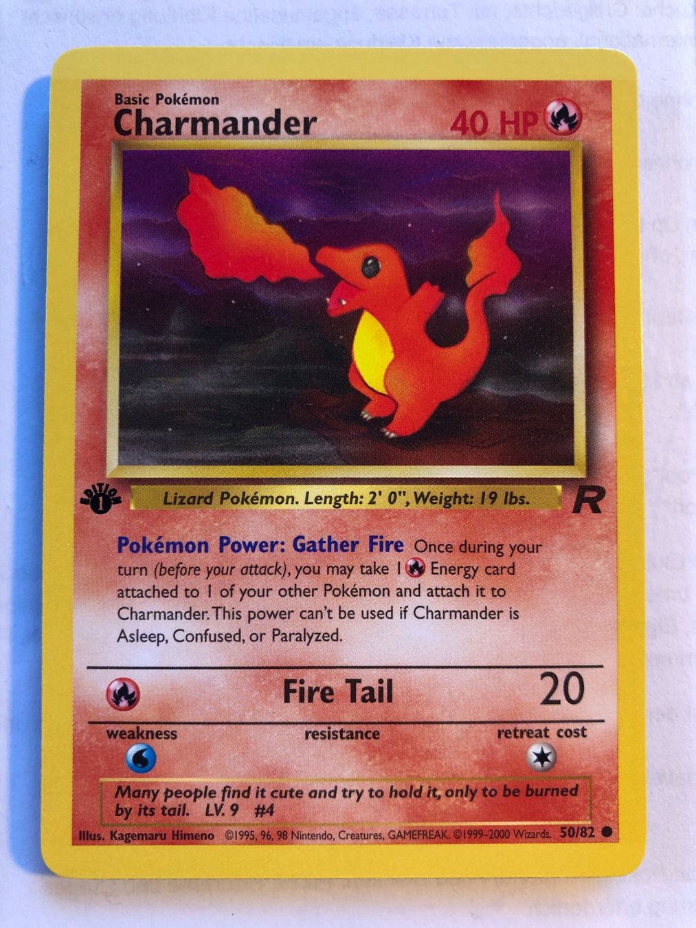 Sammelbilder & Trading cards: Charmander 1st Team Rocket - MINT - ab 1.- – Gebraucht aus Giubiasco von dan_pr8b