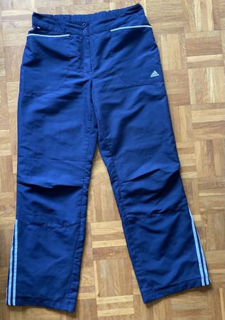 Adidas Hose, dunkelblau mit Streifen, Top Zustand!