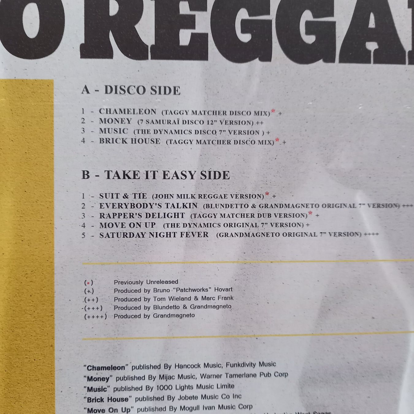 Dischi in vinile: Disco Reggae Volume One LP-RE – Nuovo e nell'imballaggio originale da münchenstein venduto da karl_heinz_krasser 1
