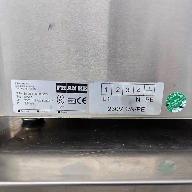 Elettrodomestici da cucina: Induktions-Wok Franke AWI 1, Tischmodell – Usato da Wolhusen venduto da Gastrorampe 3