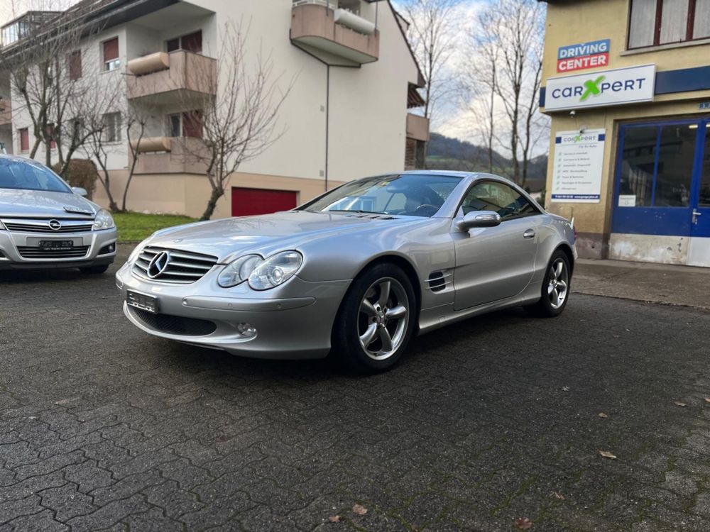 Mercedes-Benz Automobili: Mercedes-Benz SL 500 Cabriolet, Silber, Top Zustand! – Usato da Büsserach venduto da markaz 1