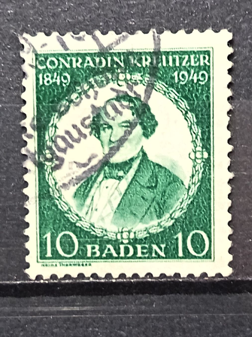 Tutti i francobolli: FR Zo Baden Mi-Nr.53 Gestempelt – Usato da Kriens venduto da Nidfeld45 1