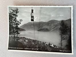 Postkarte alt, Luftseilbahn Beckenried-Klewenalp