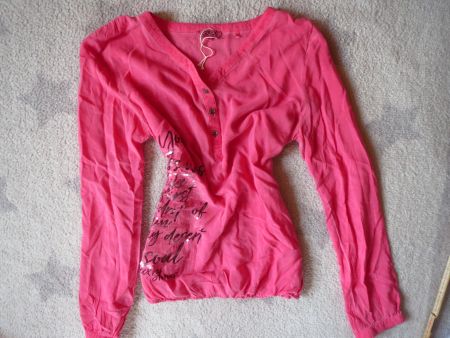 schöne SOCCX Damen Bluse Gr S