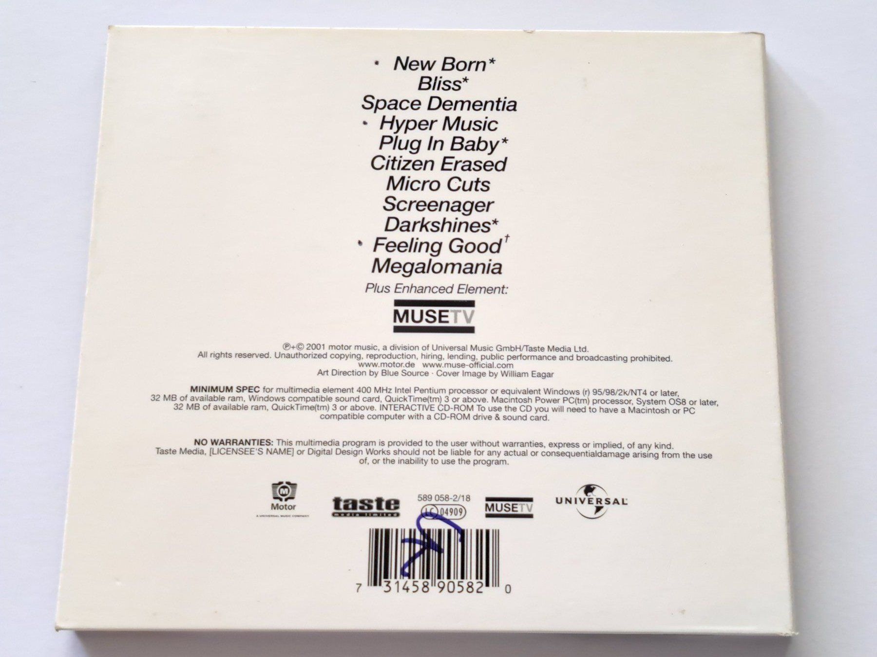 CD: Cd Muse - Origin of Symmetry – Usato da Pully venduto da bro_n52j 1