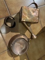 Lot objets en cuivre arrosoir cendrier et bracelet caisse 1