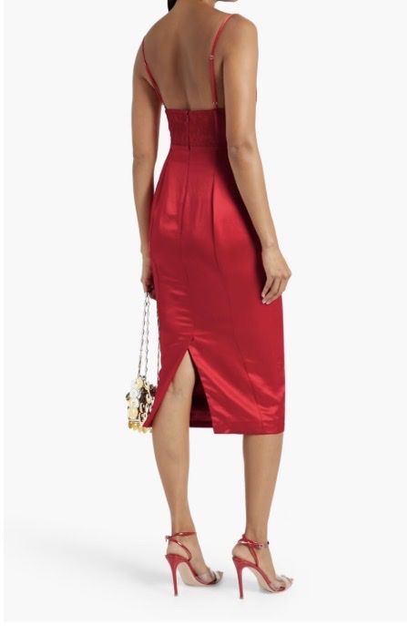 Franchi Vestiti: Rotes Kleid von Elisabetta Franchi – Usato da Zürich venduto da dra_5trx