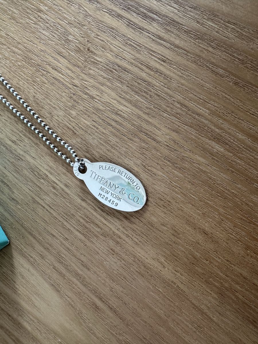 Tiffany & Co. Catenine: Return to Tiffany&Co. Oval Necklace – Usato da Goldach venduto da Lenny0220 8