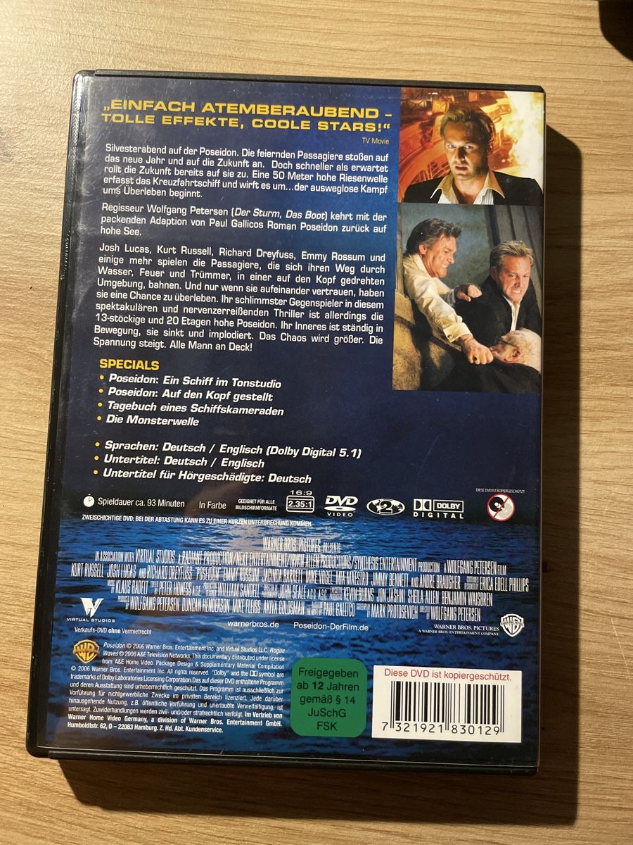 Tutti i DVDs: Poseidon – Usato da Sargans venduto da Didis 1