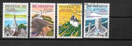 753x - 756x Serie 4 Werte aus Sonderblock ET Bern 4.9.1987