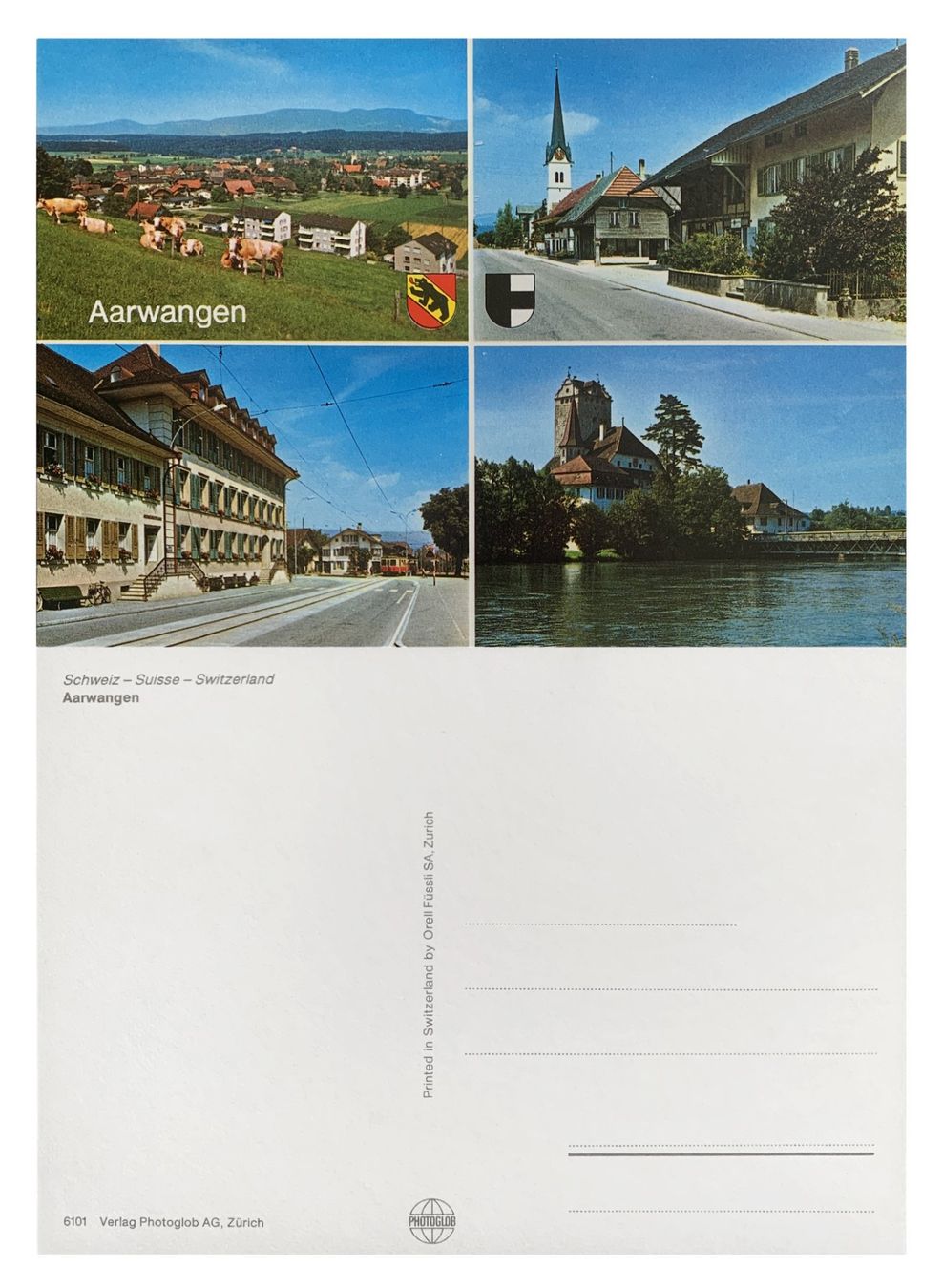Cartoline postali: Aarwangen Dorf Oberaargau Ansichtskarte Bahn SNB OJB Be 4/4 – Nuovo (secondo la descrizione) da Bern venduto da AWiBe