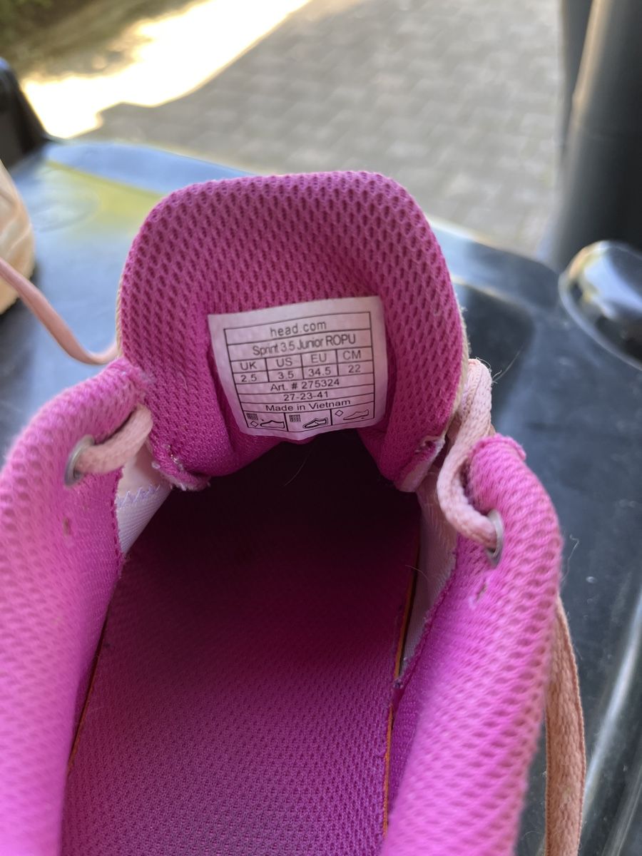 Head Scarpe per ragazze: Kinder Tennisschuh HEAD Gr. 34.5 – Usato da Brütten venduto da Aerox82 3