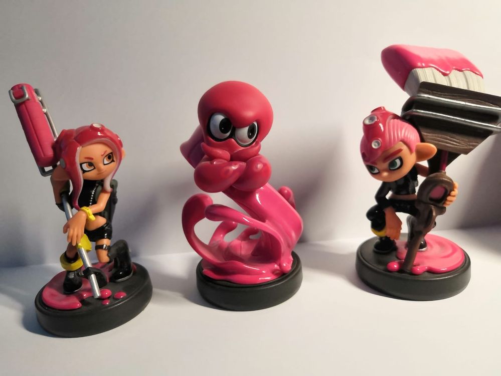 OCTOLING SPLATOON AMIIBO - OCTOPUS, BOY, GIRL - 3ER SET | Kaufen auf ...