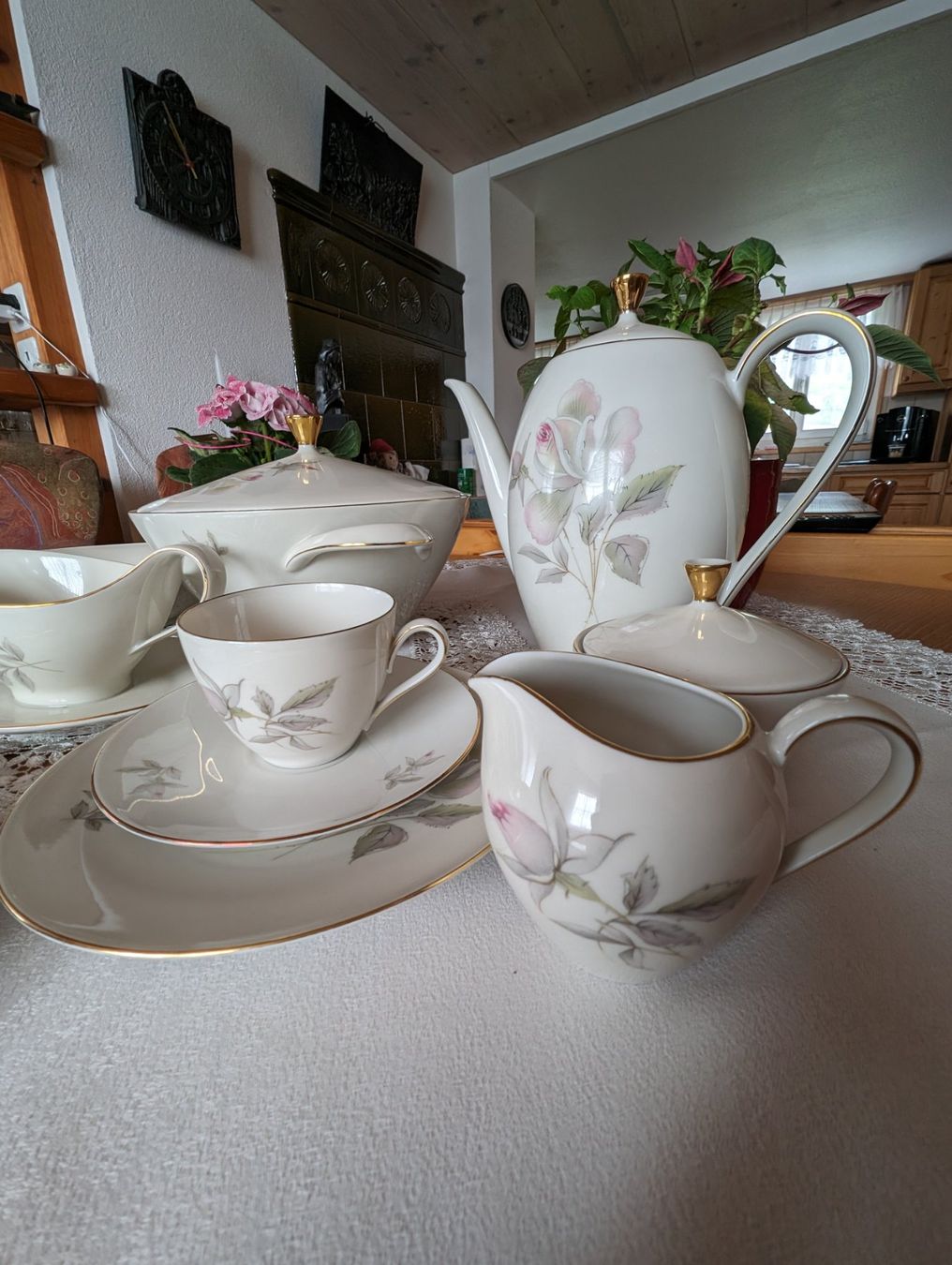 Set di piatti: Mitterteich Porzellan Geschirrset "Blumen" – Nuovo (secondo la descrizione) da Landquart venduto da raa_g5ms 1