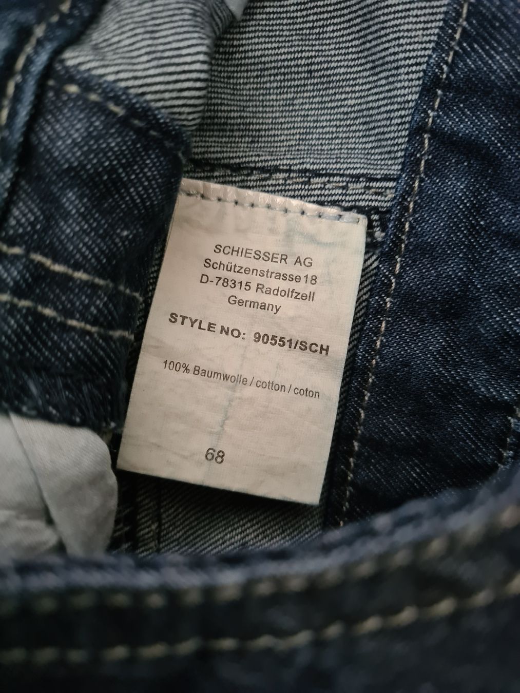 Schiesser Hosen: Latzhose Schiesser Grösse 68  – Gebraucht aus Horw von Mirii91 4