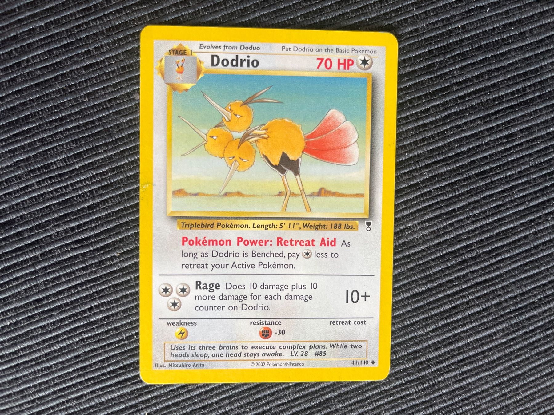 Pokémon Carte collezionabili: Pokemon Dodrio Non Holo Legendary Collection – Usato da Wabern venduto da Collectfun