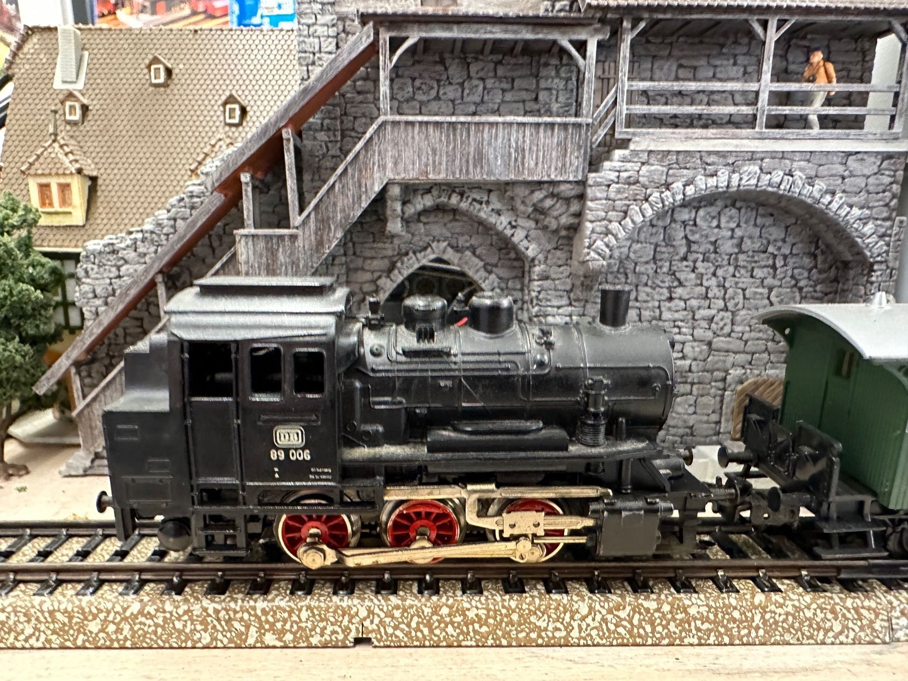 Märklin Modellini di ferrovie: Märklin 3000 DB BR 89 Güterzug – Usato da Lupsingen venduto da New-Haven 1