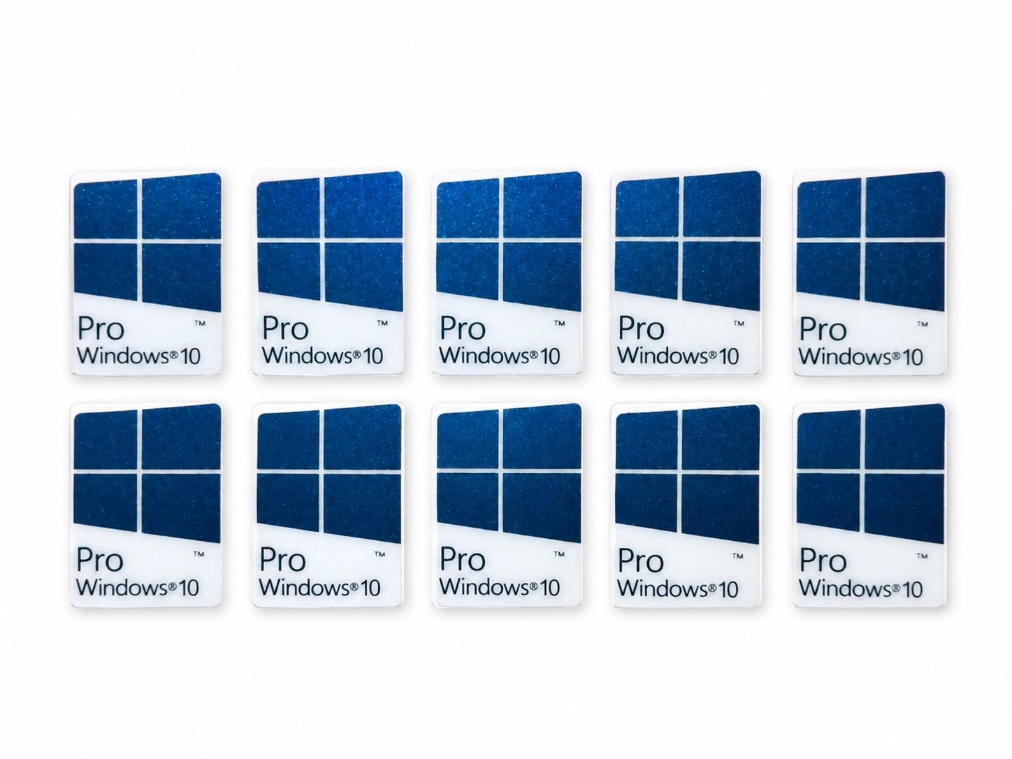 Microsoft Software: WINDOWS 10 PRO AUFKLEBER ¦ STICKER – Nuovo e nell'imballaggio originale da Thalwil venduto da blackcircle