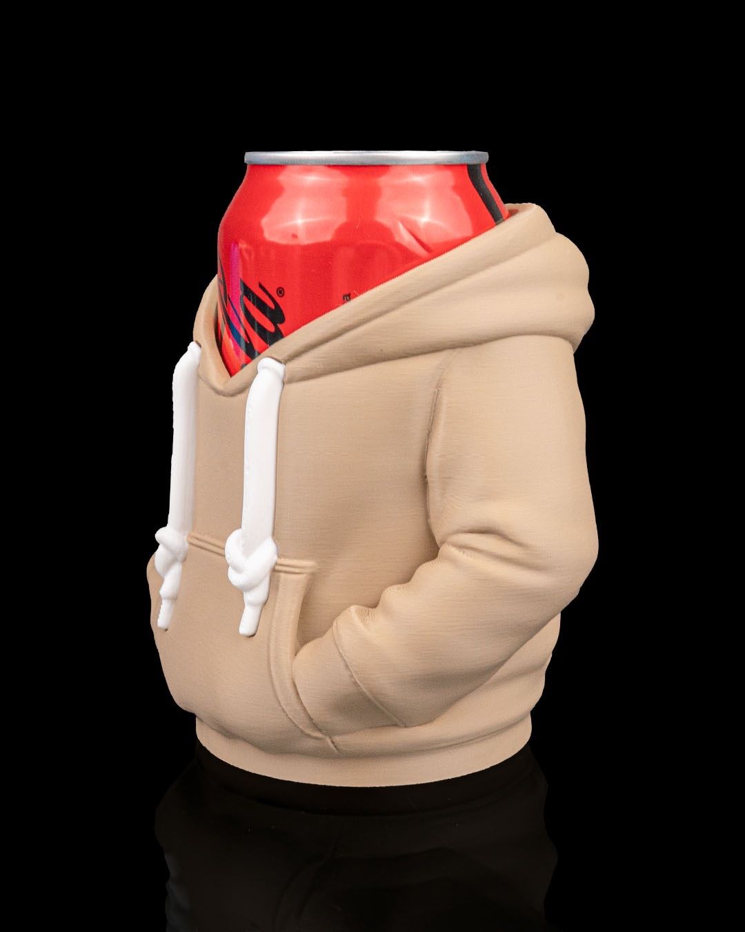 Sonstige Dekorationen & Accessoires: Porte-canette original en forme de pull à capuche! – Neu (gemäss Beschreibung) aus Vicques von PAMB3D 4