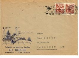 Brief, Ed. Berger La Chaux de Fonds 1943
