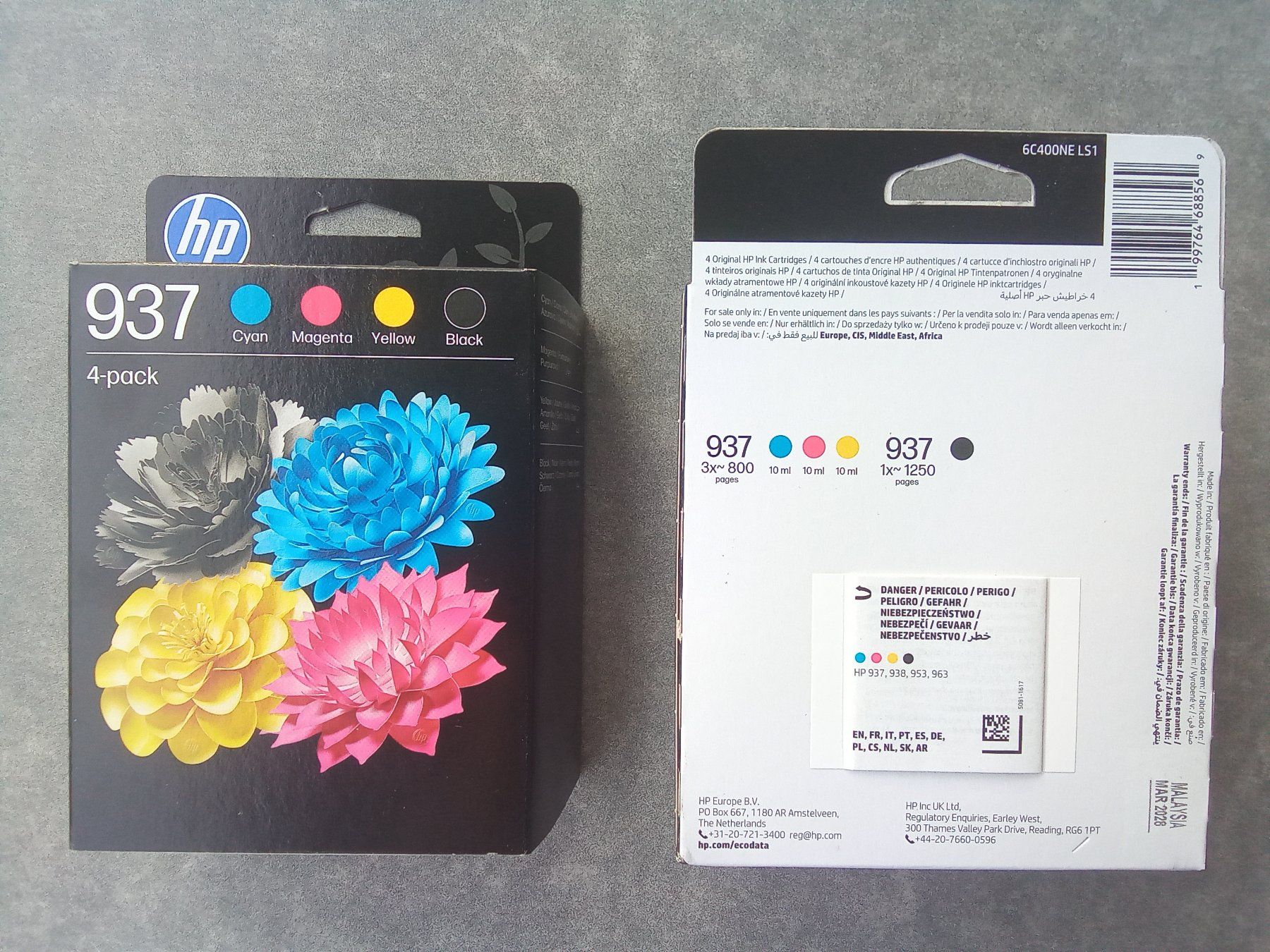 Hewlett Packard Druckerpatronen & Toner: 2 x HP 937 Multipack - Originalverpackt - Druckerwechsel – Neu und originalverpackt aus Münchenbuchsee von marklinse 1