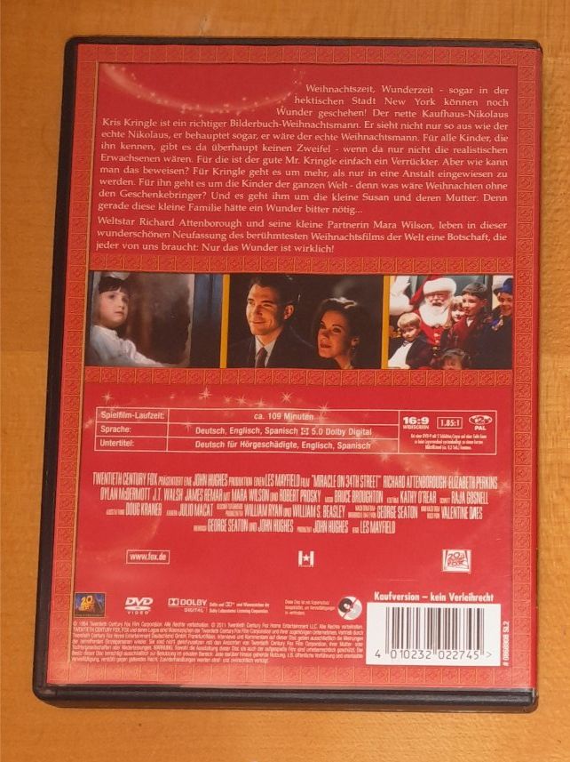 Tutti i DVDs: Das Wunder von Manhattan DVD - – Usato da Steffisburg venduto da FutureOne 1