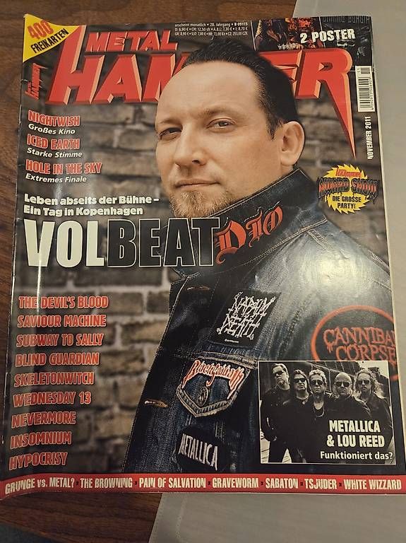 Riviste & Magazine: Metal Hammer 11/2011 – Usato da Lauerz venduto da betsan666
