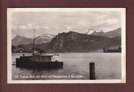 LUZERN - Blick auf Bürgenstock