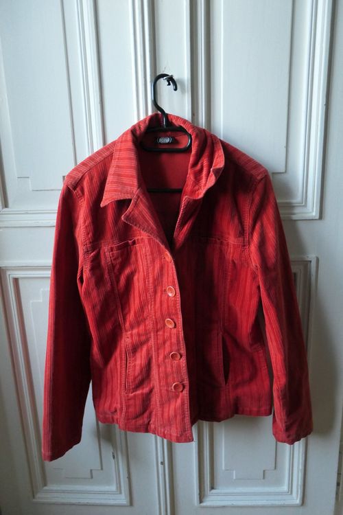 Veste En Jean Courte Vintage DKNY Femme - Taille S (Début Années 2000) - Occasion Très Bon État
