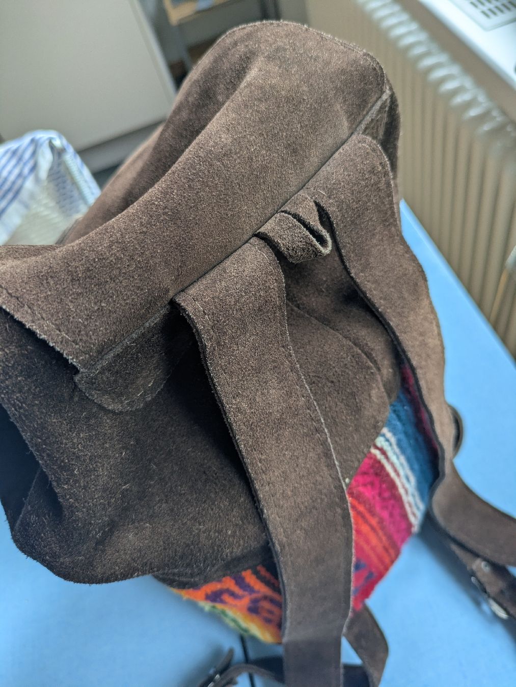 Zaini: Rucksack Wildleder Ethno Muster aus Baumwolle – Usato da Zürich venduto da gab_57qm 9