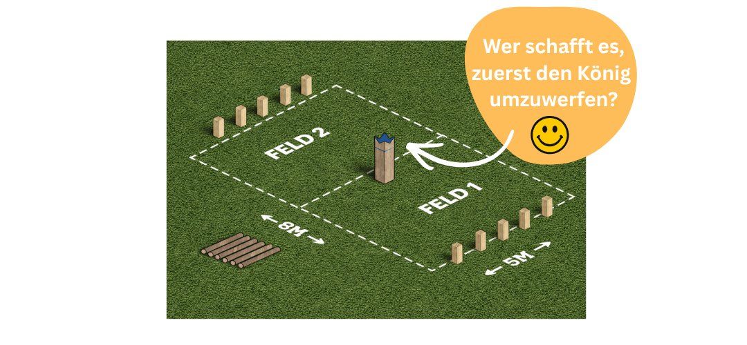 Giochi: Wurf-Kegelspiel Weikky (oder Möllky) – Nuovo e nell'imballaggio originale da Rüti ZH venduto da Ochello 2
