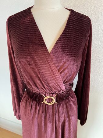 Kilky Paris Damen Kleid in Gr. S/M, Bordeaux, NEU